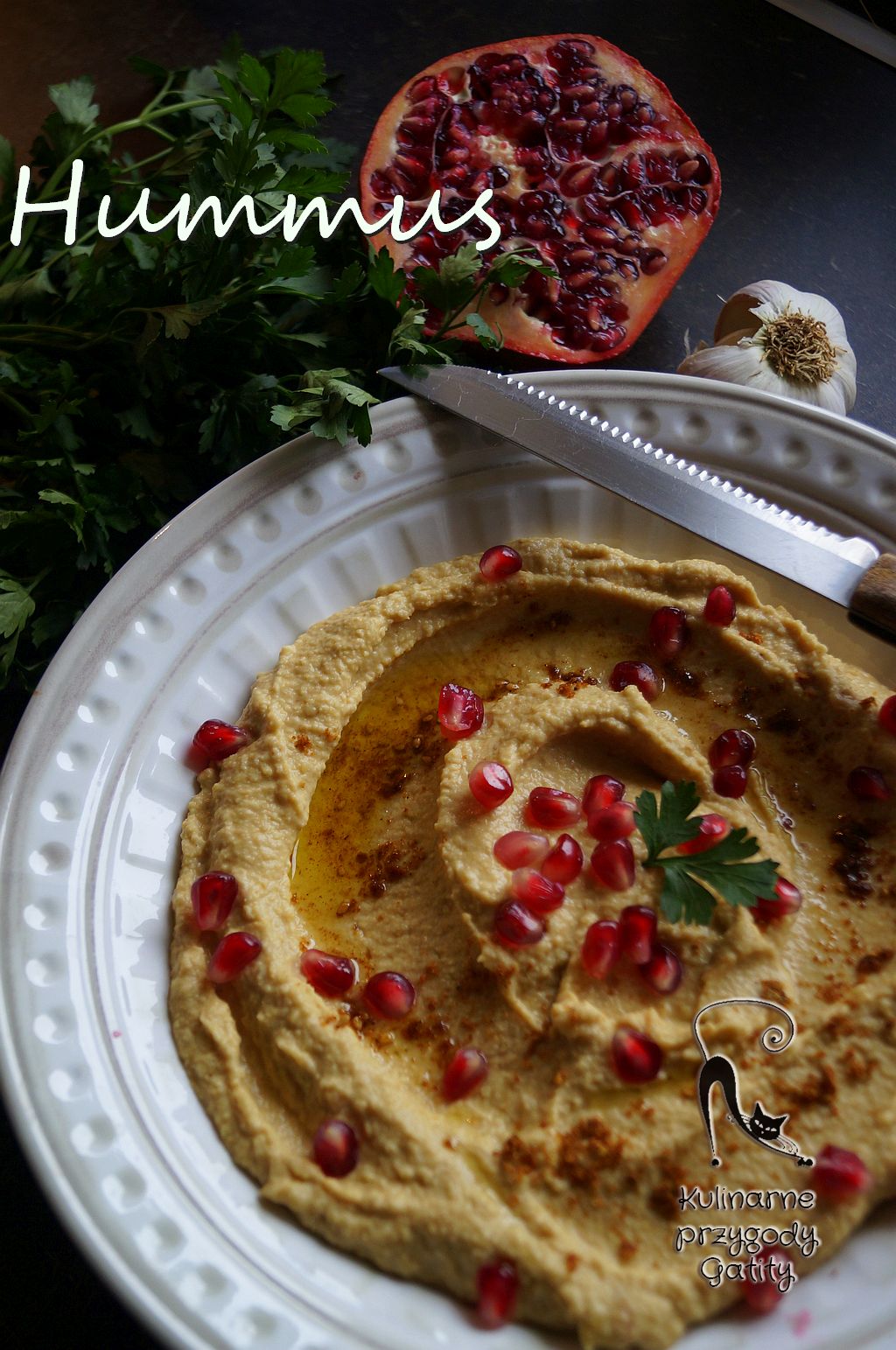 Hummus, pasta z cieciorki (ciecierzycy) Kulinarne przygody Gatity