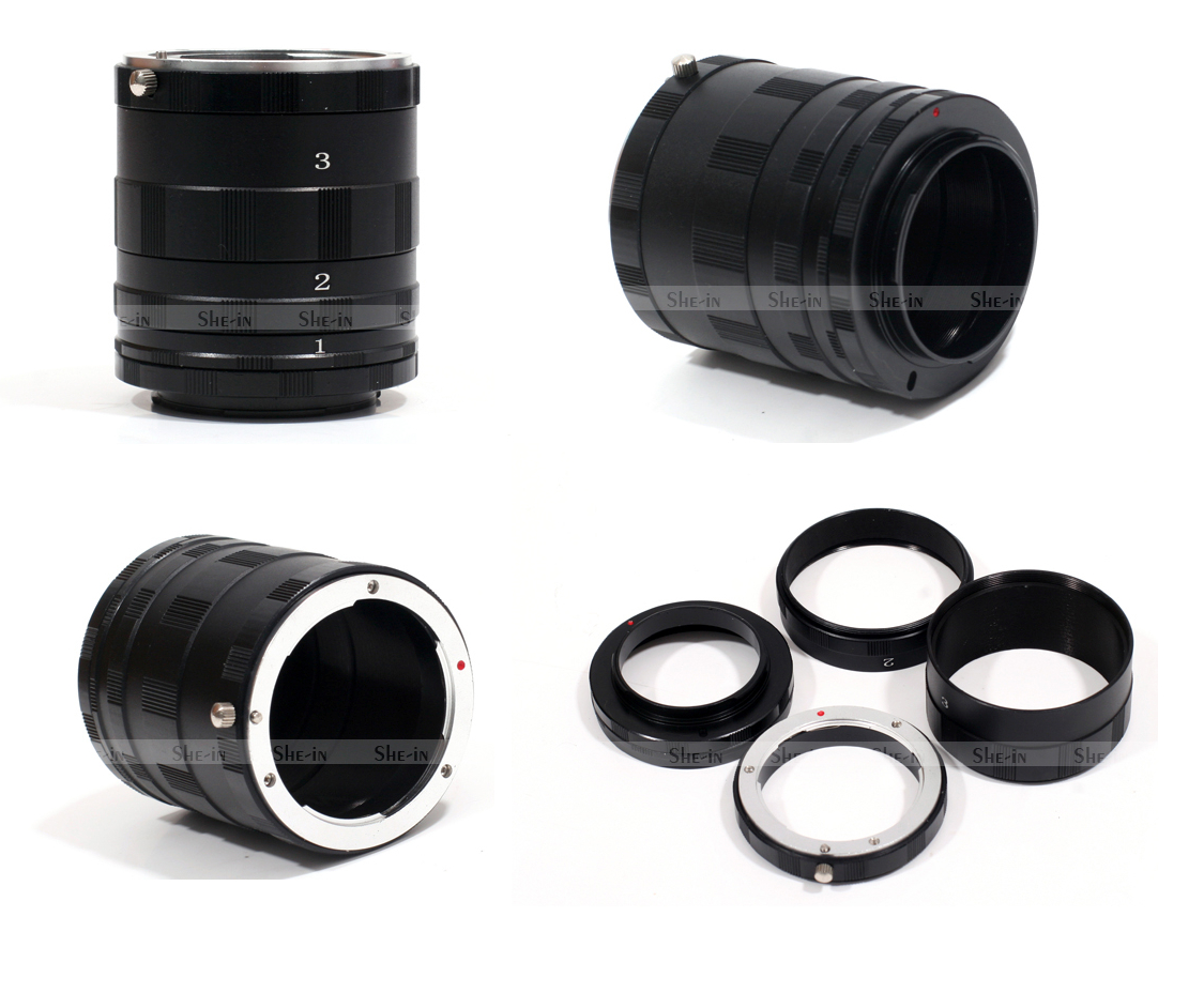 Sony NEX Macro Extension Tubes Available