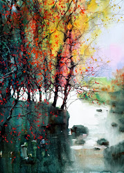 amazing watercolor feng zl watercolors arts painting paintings watercolour water artist artwork colour awesome landscape watercolours artistic painters colors including