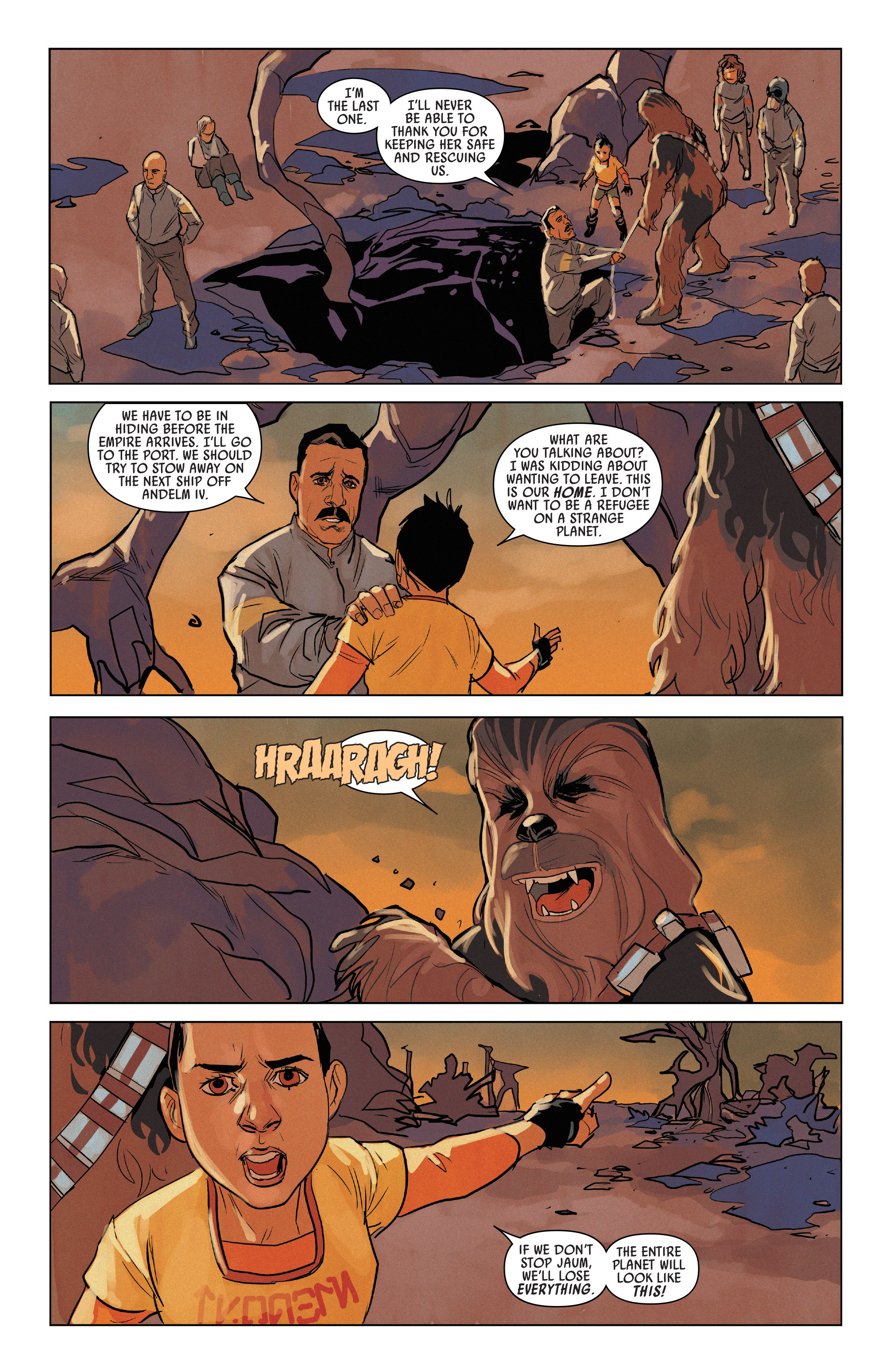 Read online Chewbacca comic -  Issue #3 - 16