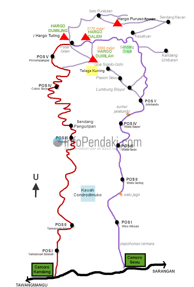 Gunung Lawu via Cemoro Kandang