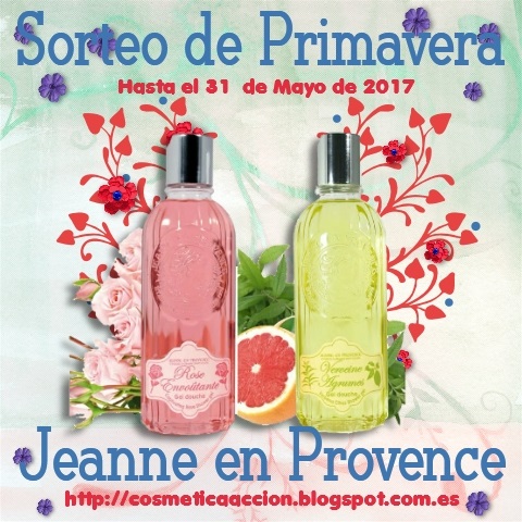 La Ganadora del Sorteo de Primavera con JEANNE EN PROVENCE