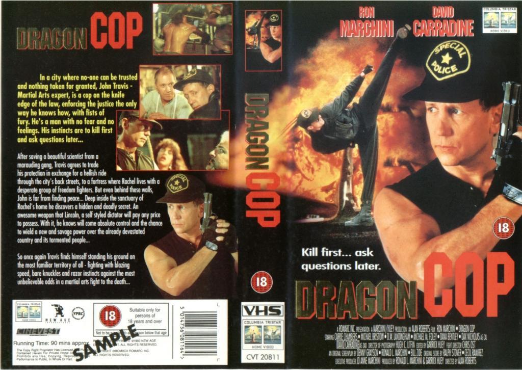 Cult Trailers Karate Cop (1991) aka Dragon Cop