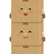 關於條碼的小知識 積まれたダンボール箱のキャラクター
