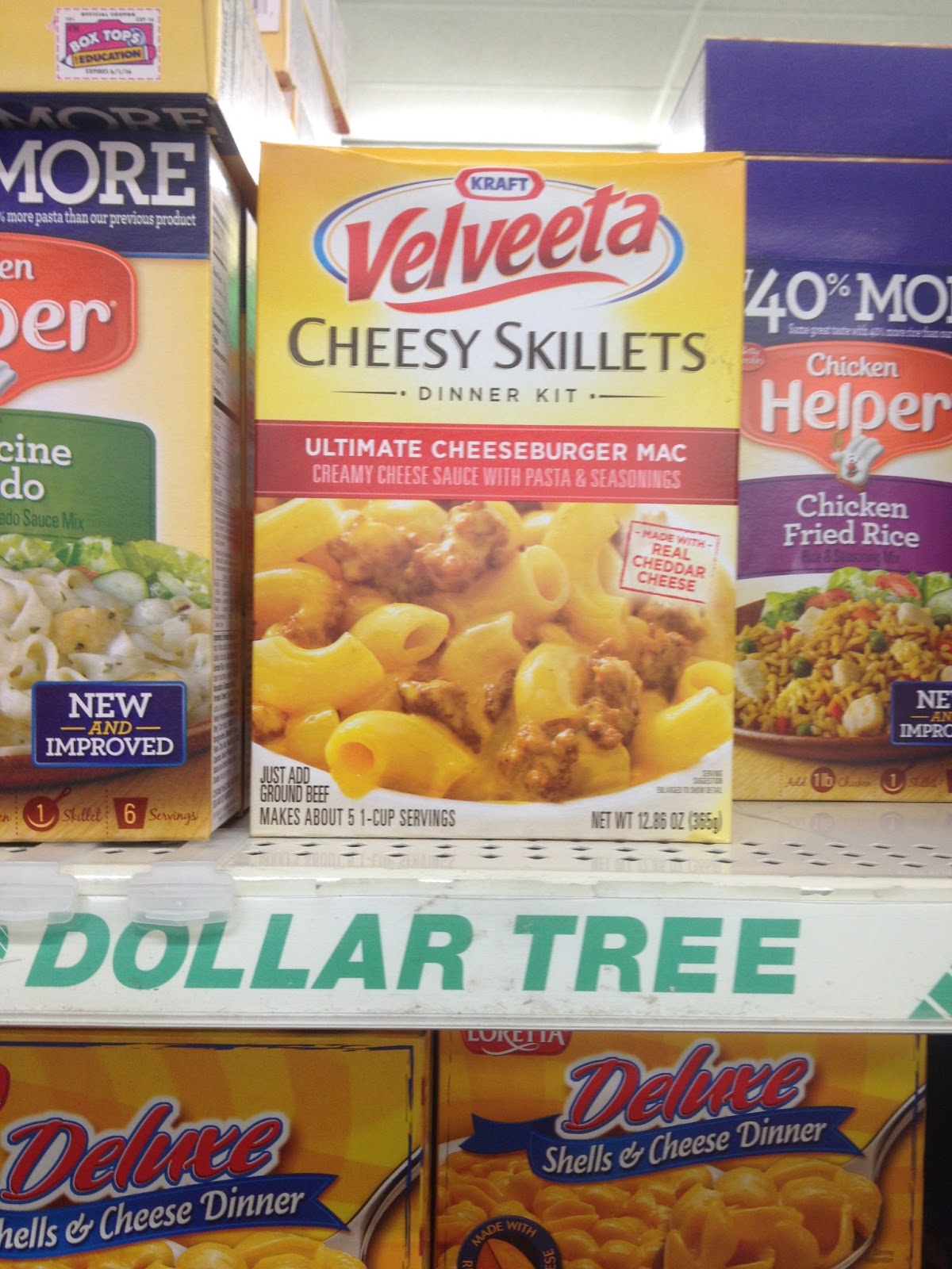 Daddy aves The Bank FREE Kraft Velveeta Cheesy Skillets at Dollar