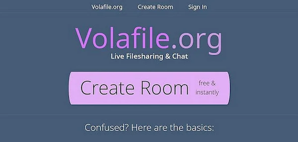 Volafile.org 線上即時聊天和檔案分享