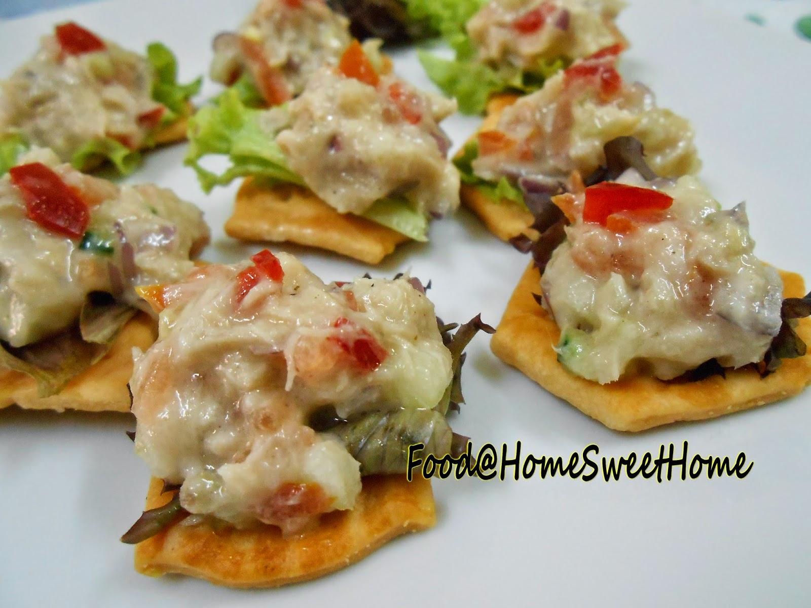 FoodHome Sweet Home Easy World Cup Snacks Tasty Tuna Crackers