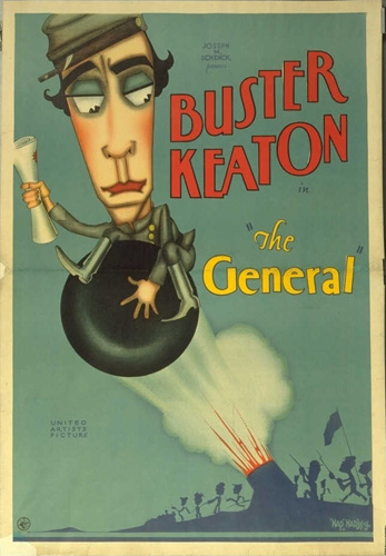 Keaton's The General poster