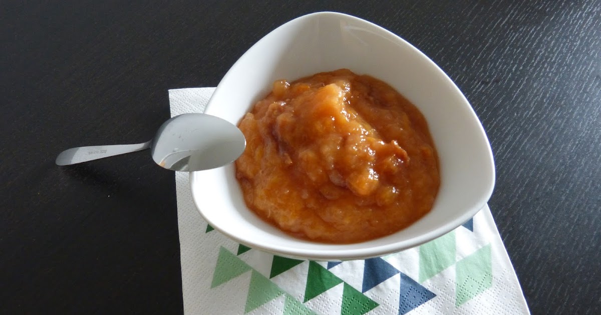 Mamzelle Cuisine Compote pomme, nectarine, abricot