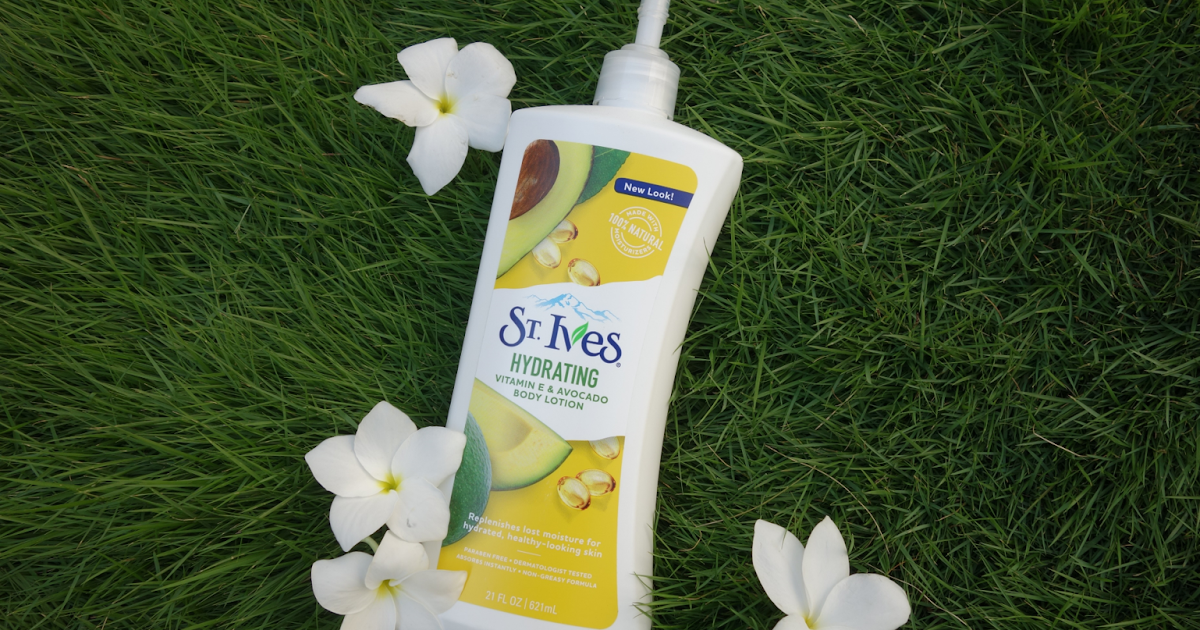 st ives avocado lotion