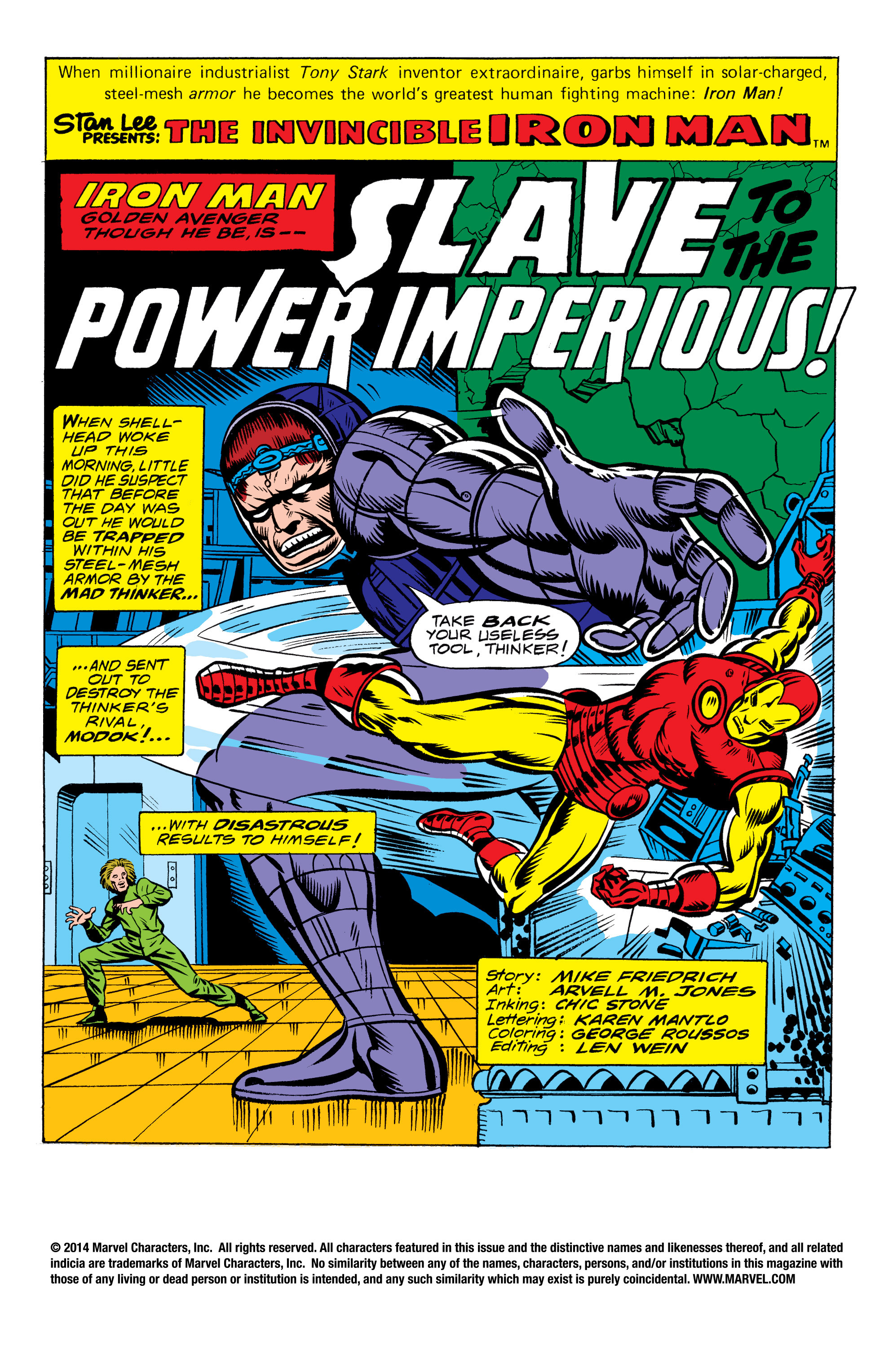 Read online Iron Man (1968) comic -  Issue #75 - 2