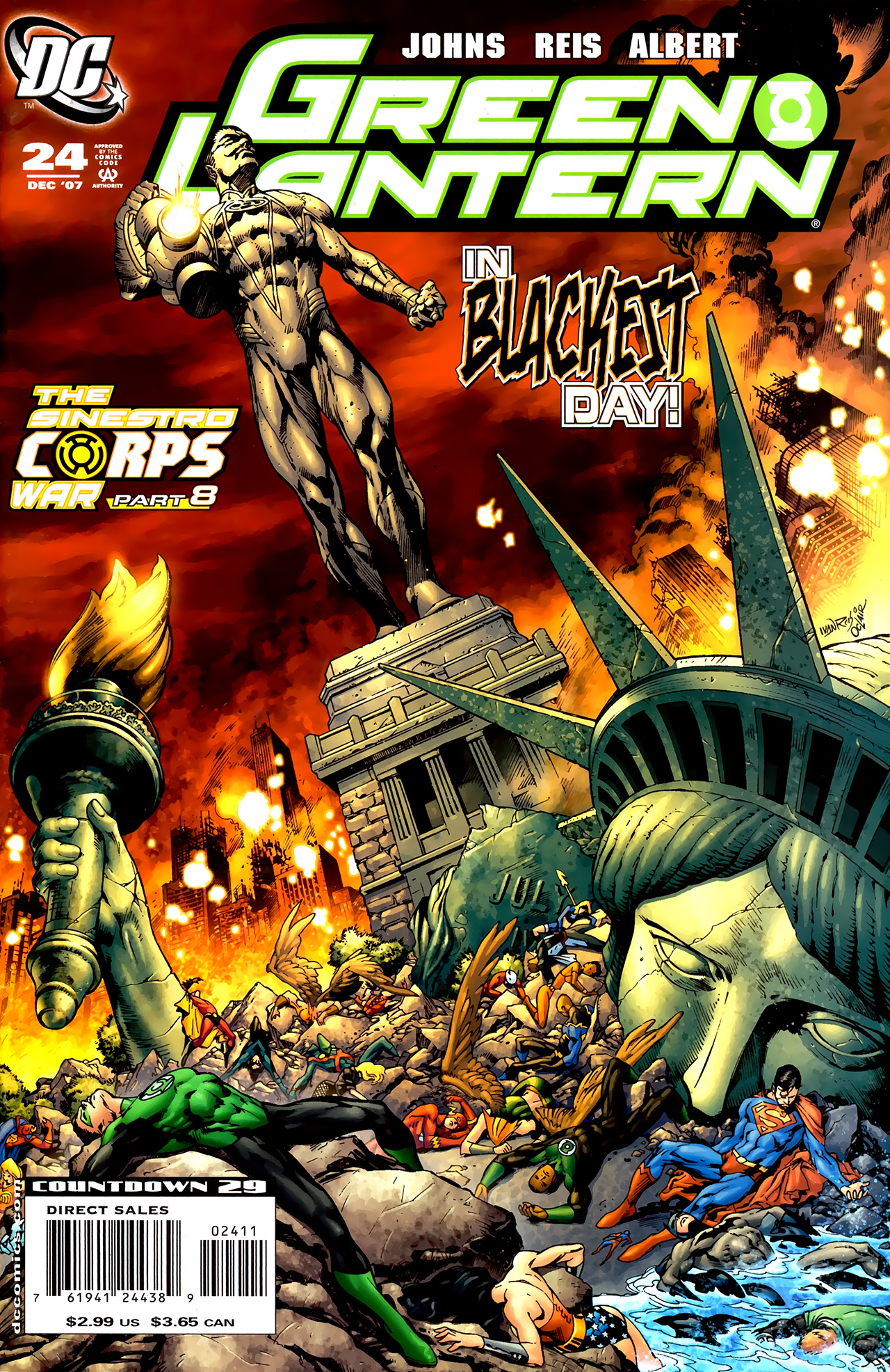 Green Lantern (2005) issue 24 - Page 1