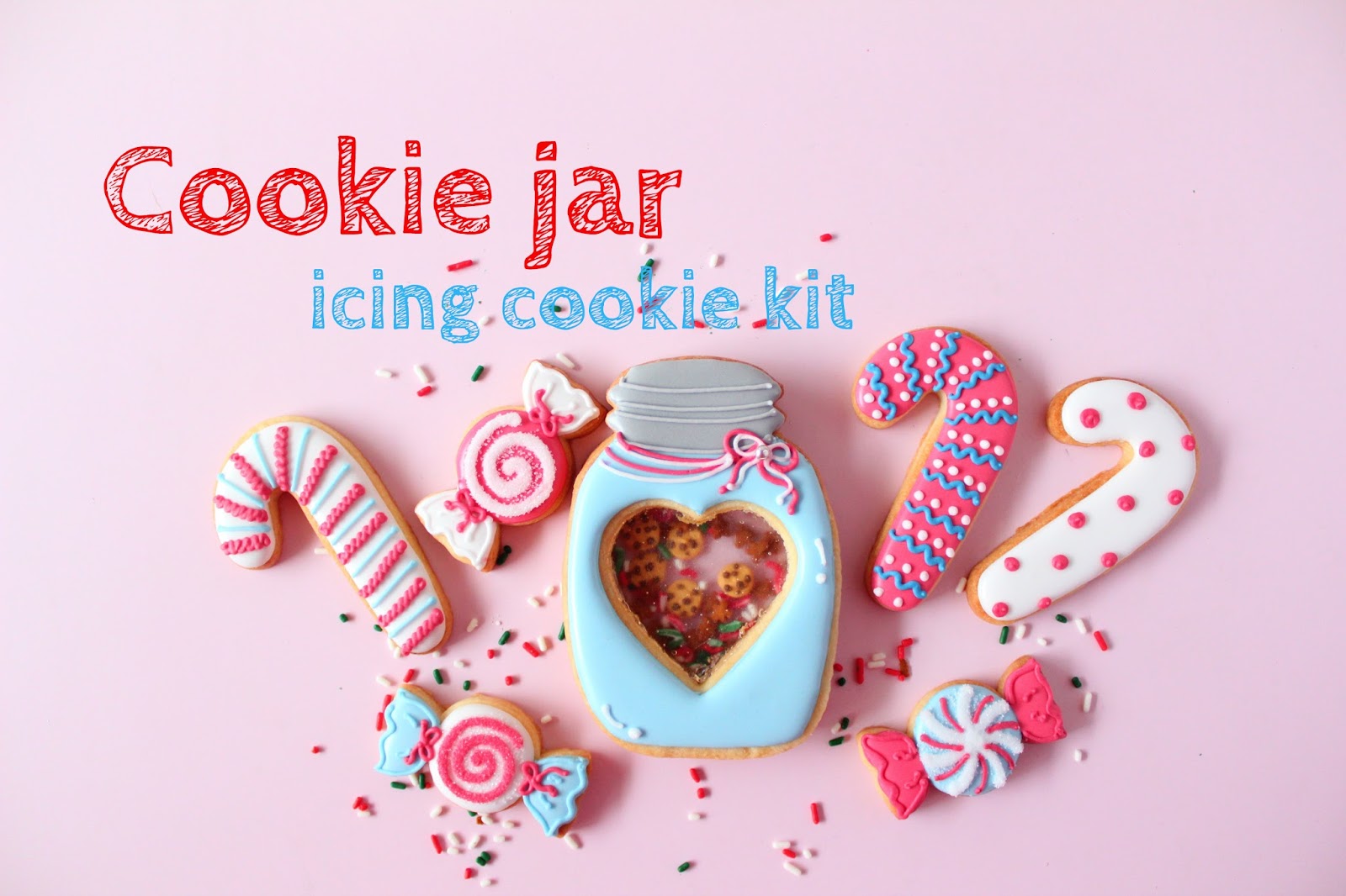 Sweeten your day. クッキージャーアイシングクッキー手作りキット Cookie jar icing cookie kit
