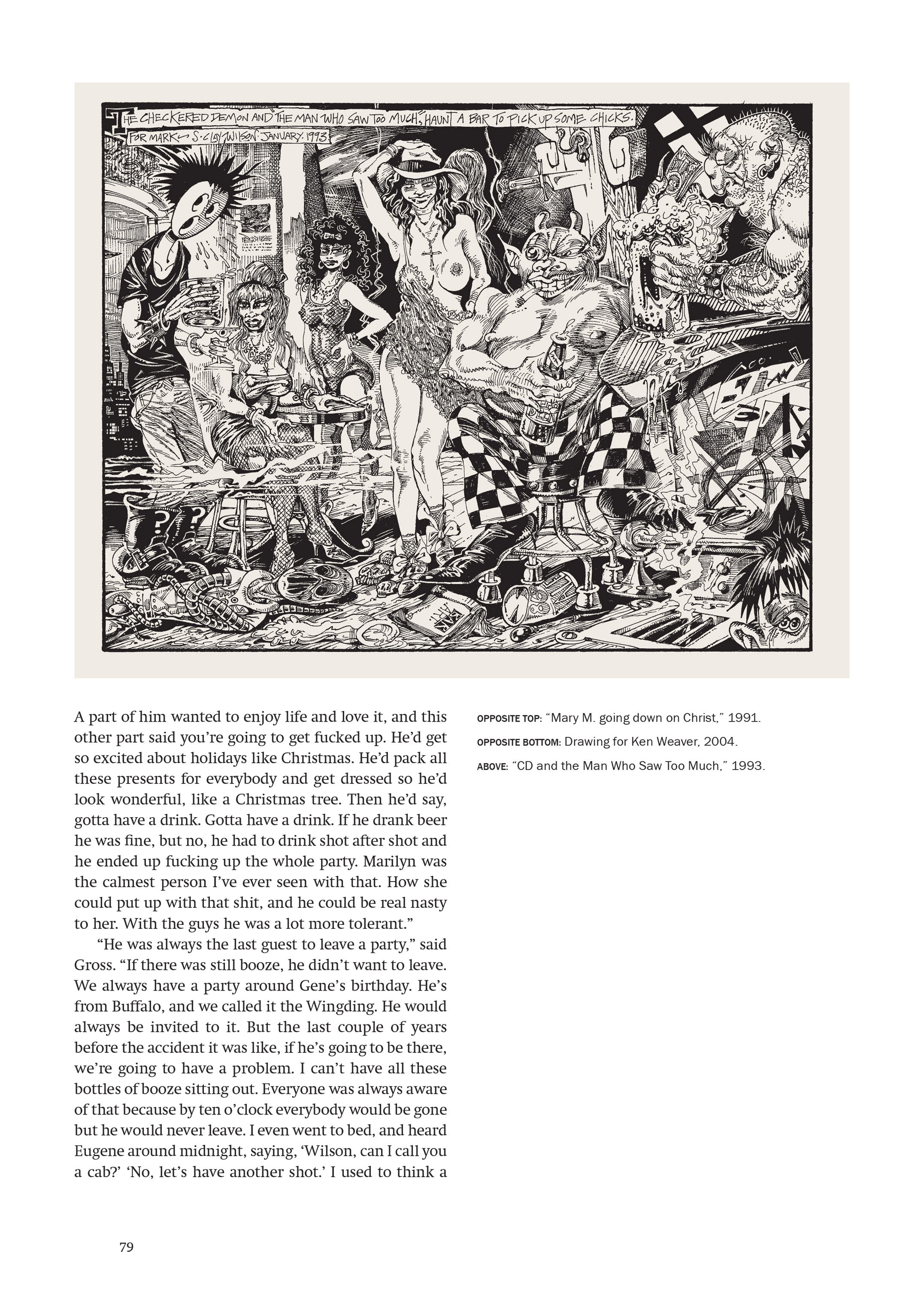 Read online The Mythology of S. Clay Wilson comic -  Issue # Belgian Lace from Hell (Part 1) - 81