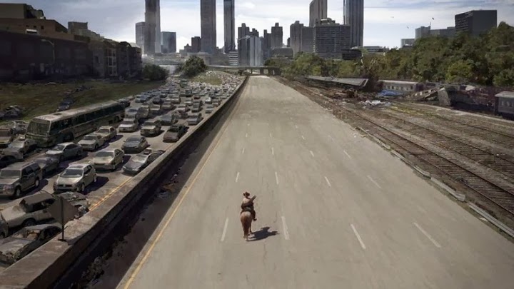 The Walking Dead special effects before and after 2 2
