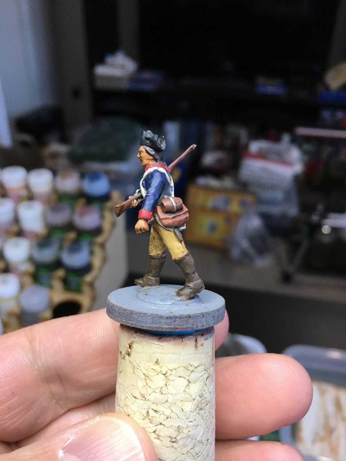 Operation: Wargaming!: Painted a 28mm AWI Figure