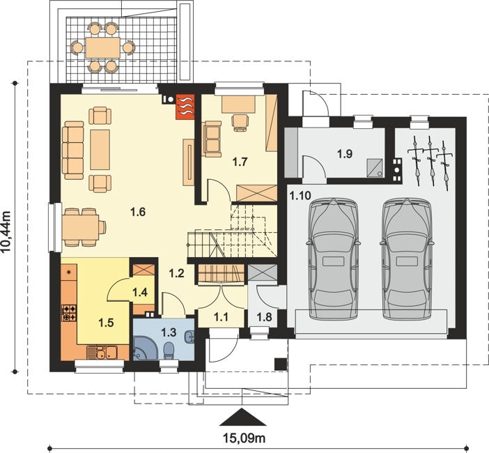 When you are creating your new house, you’ve got the possibility to make sure it will be the right shape around your certain life stage. There are many procedures to make the perfect home for your family, and some ideas, such as the open kitchen, a garage, a cozy terrace and more.  Find your perfect home with these three house plans and layouts for free.