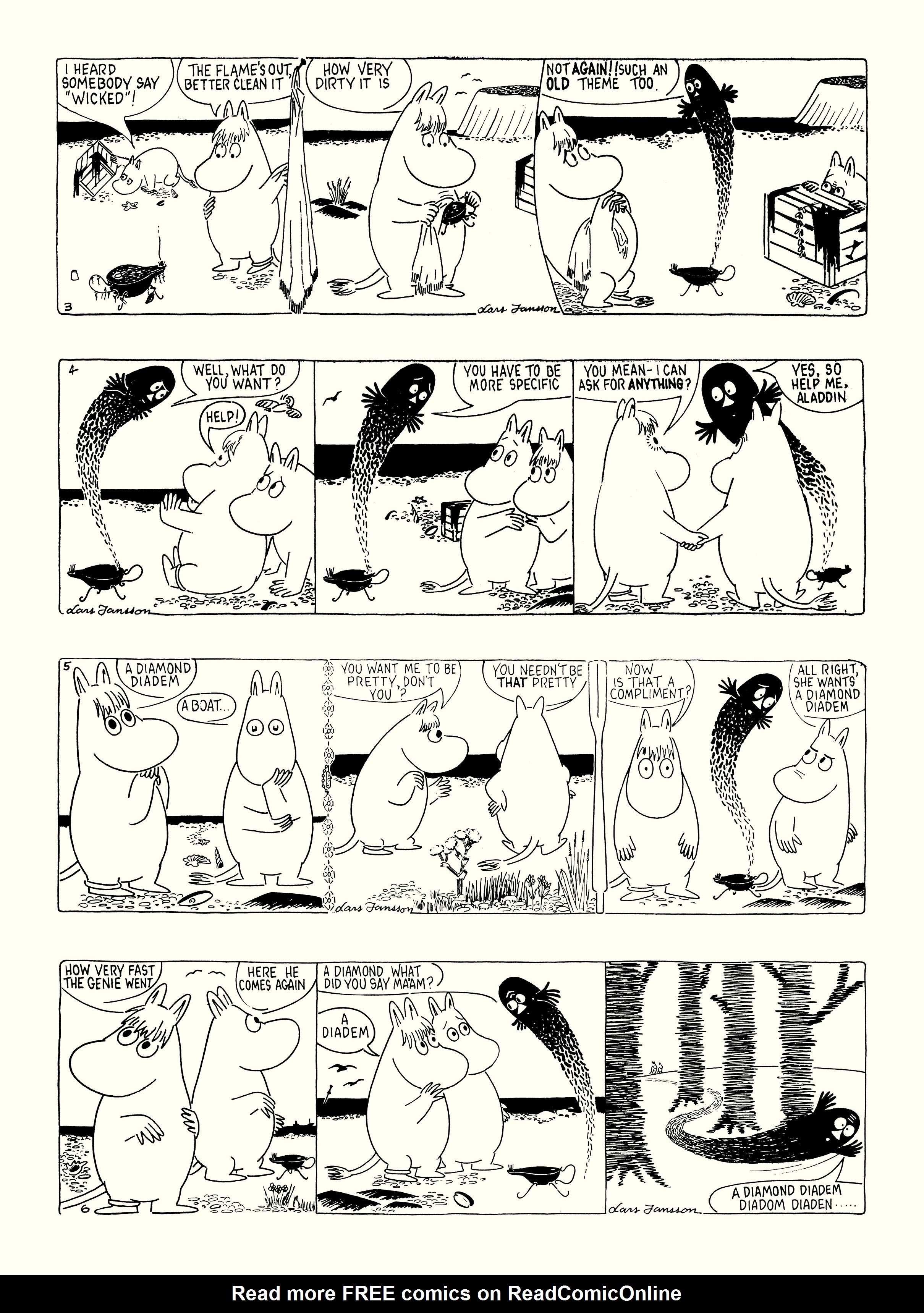 Read online Moomin: The Complete Lars Jansson Comic Strip comic -  Issue # TPB 6 - 7