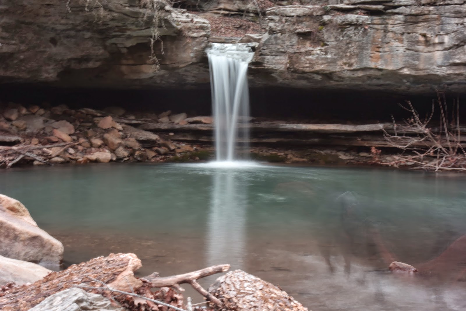 Rick's Hiking Blog Paige Falls and Broadwater Hollow Falls, Arkansas