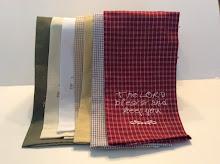 Guest Towels (available in sage, ecru, white, dijon yellow, cream/white-grey/white-red/white check