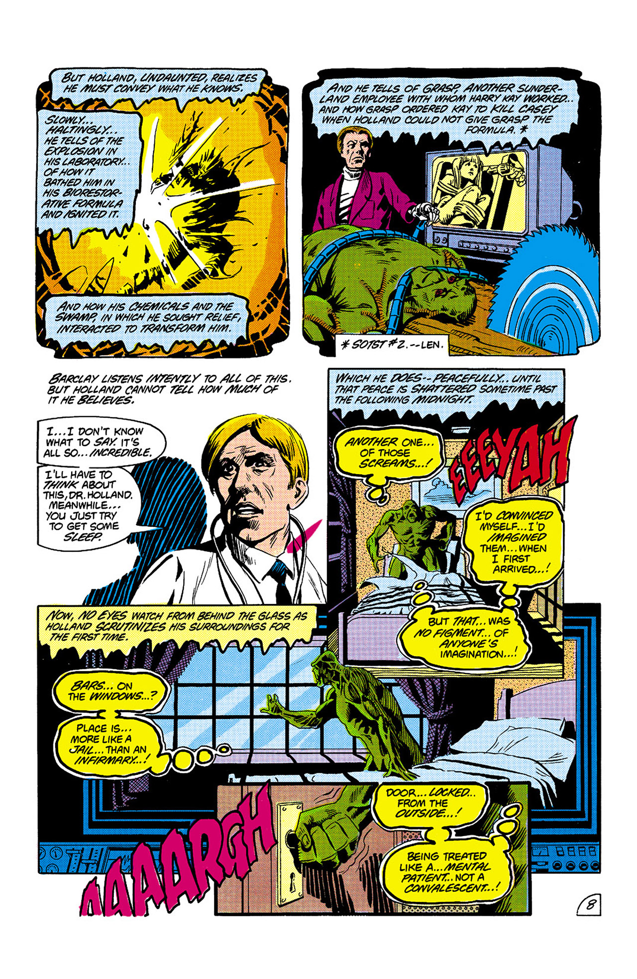 Read online Swamp Thing (1982) comic -  Issue #5 - 9