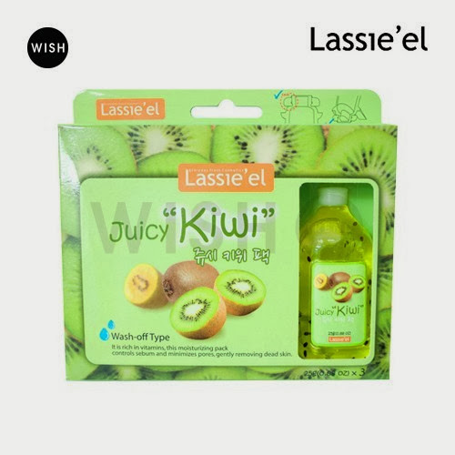 Fashion With Fitness Review Lassie'el Real Kiwi Fruit Masks