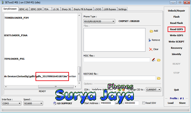 Haribagibagi: Write Gdfs And Change Imei Mismatch