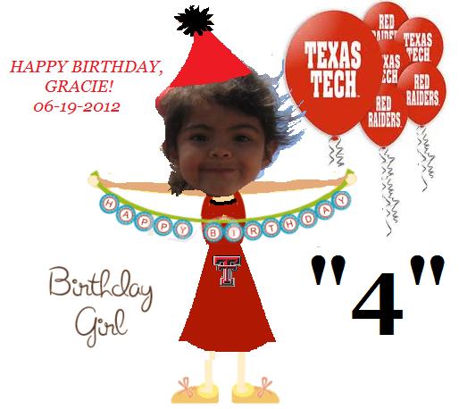 DOMINGUEZ FAMILY BLOG: BIRTHDAY WISHES: HAPPY BIRTHDAY, GRACIE!