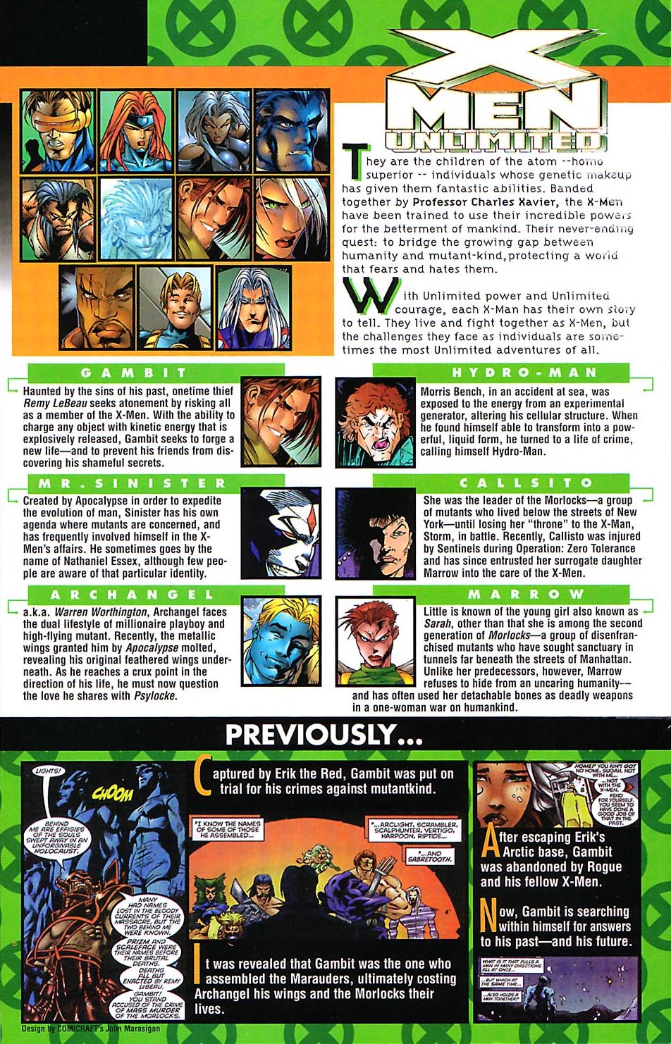 Read online X-Men Unlimited (1993) comic -  Issue #18 - 2