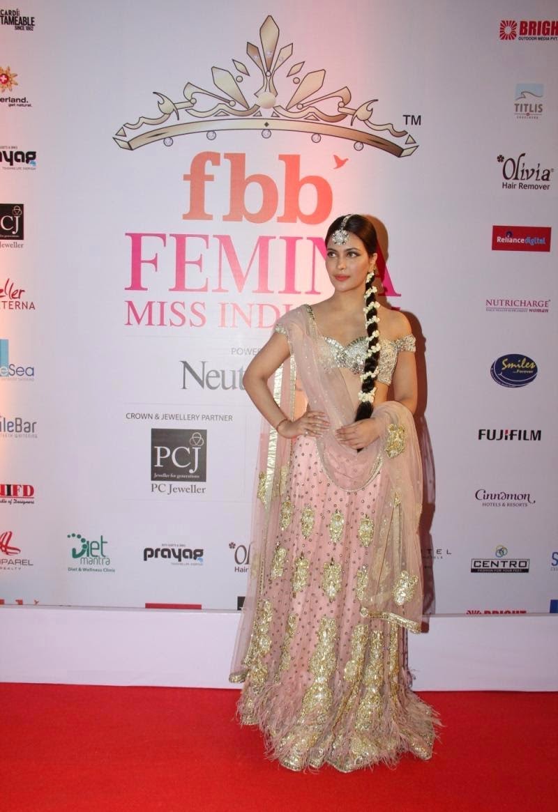 Ankita Shorey Super Sexy Skin Show At The Femina Miss India 2015 Grand 