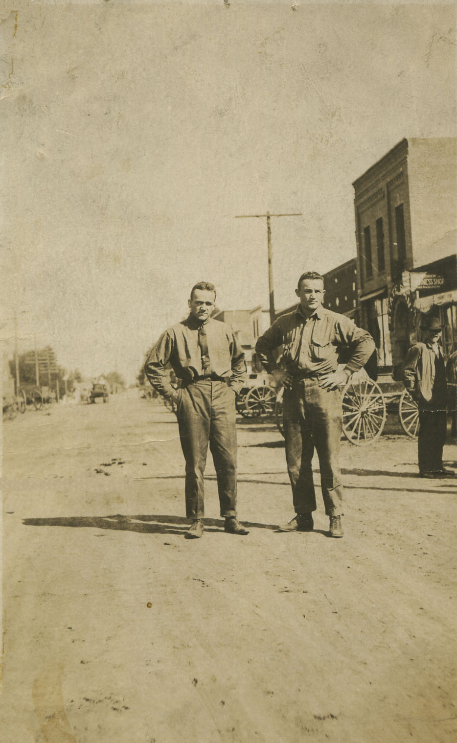 Main Street Osakis 1920s