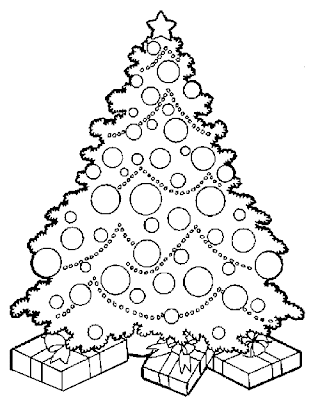 desenhos de pinheiros de natal