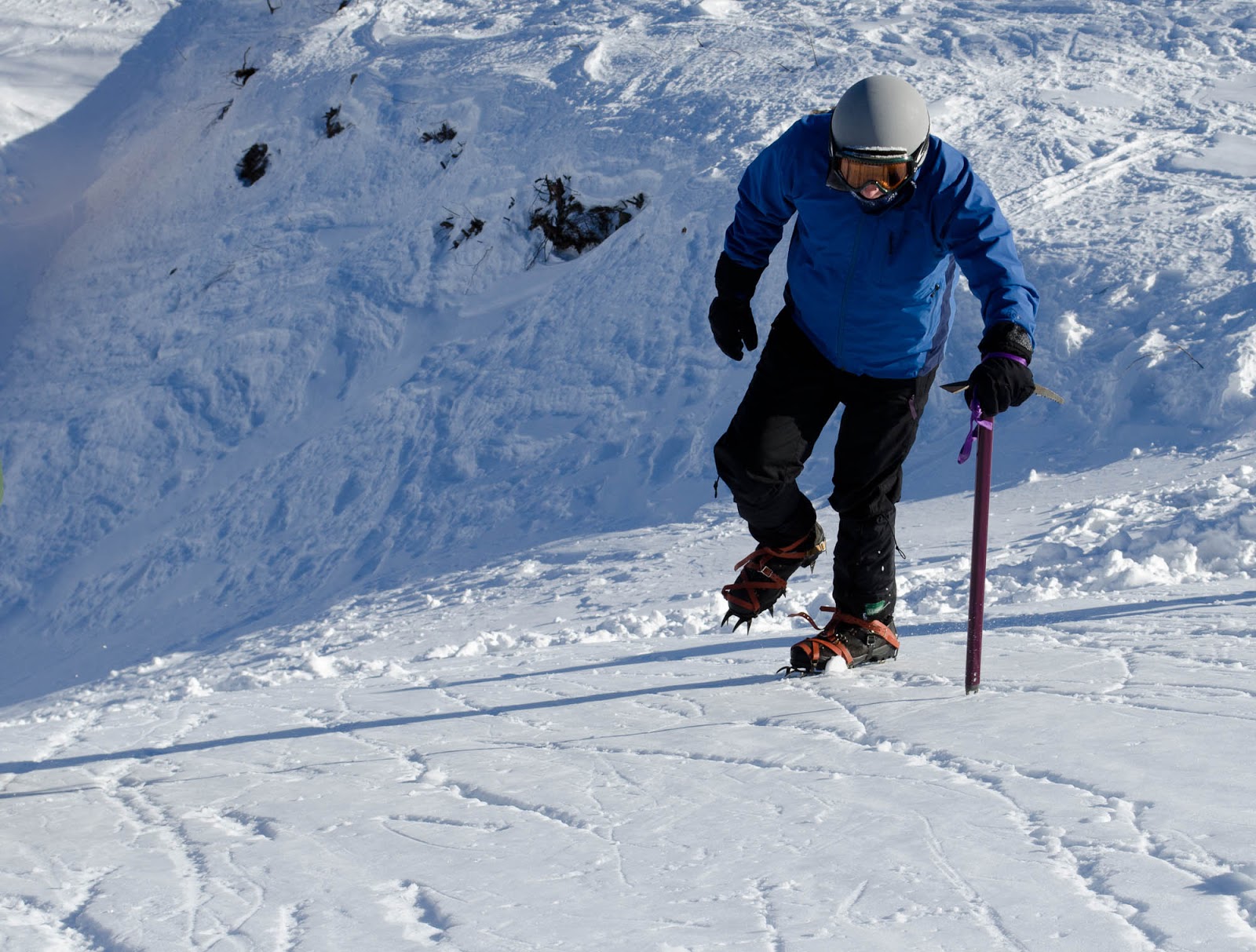 Franklin Search & Rescue Photos of Ice Axe and Crampon Training 1272013
