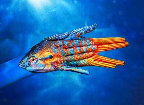 15-Paradise-Fish-Guido-Daniele-Painting-Animals-on-Hands-www-designstack-co