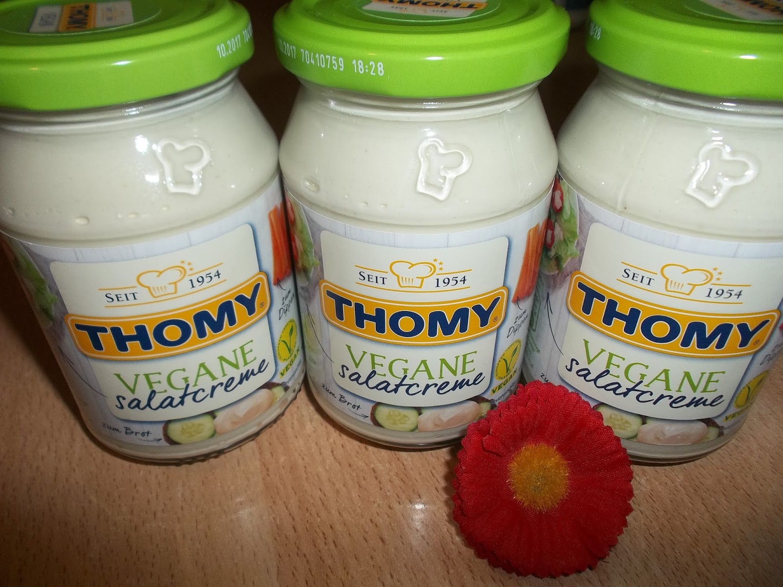 Absolut ehrlich!*****: Thomy vegane Salatcreme