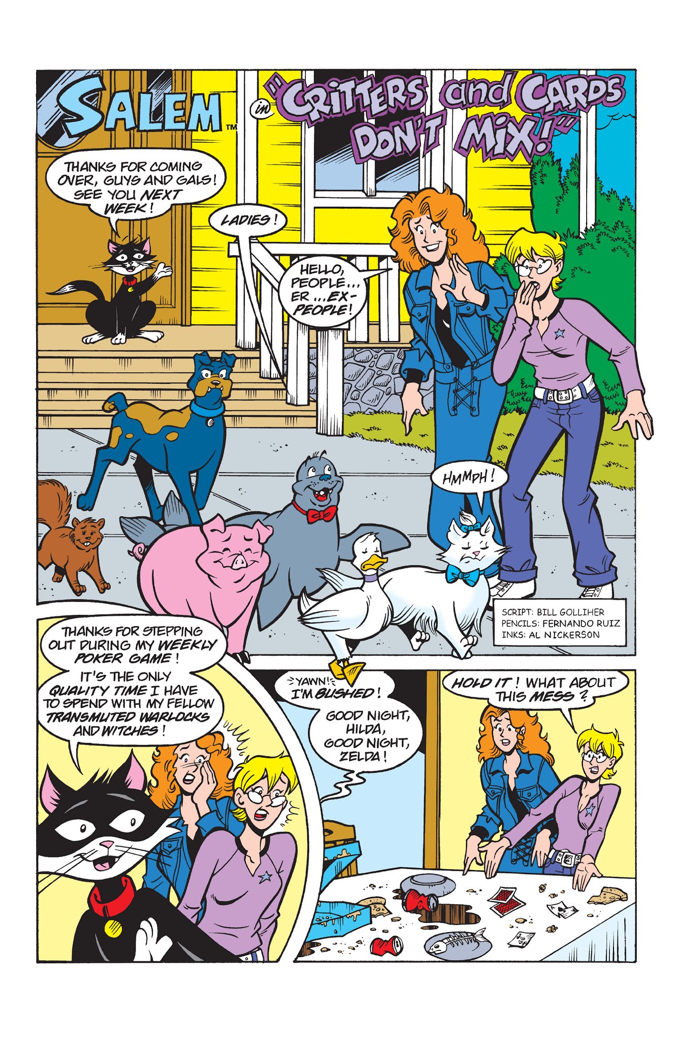 Read online Sabrina the Teenage Witch (2000) comic -  Issue #56 - 14