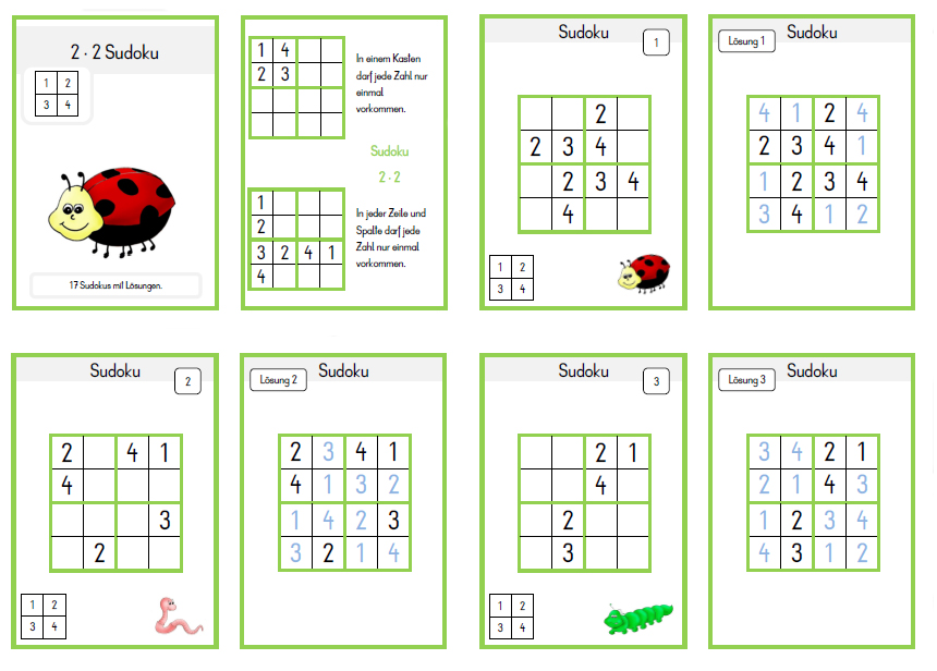 krabbelwiese (im Ruhemodus): Sudoku
