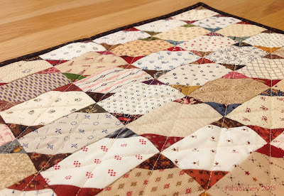 Miniature Doll Quilt Swap - Marcia at Grammy Quilts