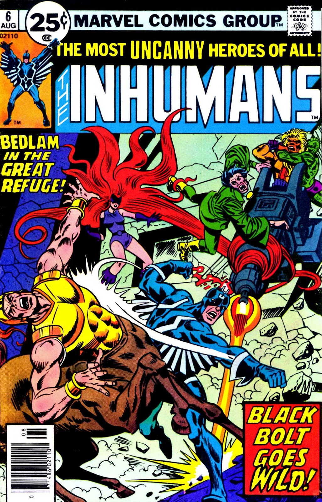 Inhumans (1975) 6 Page 1