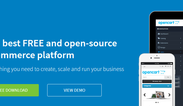 OpenCart eCommerce software