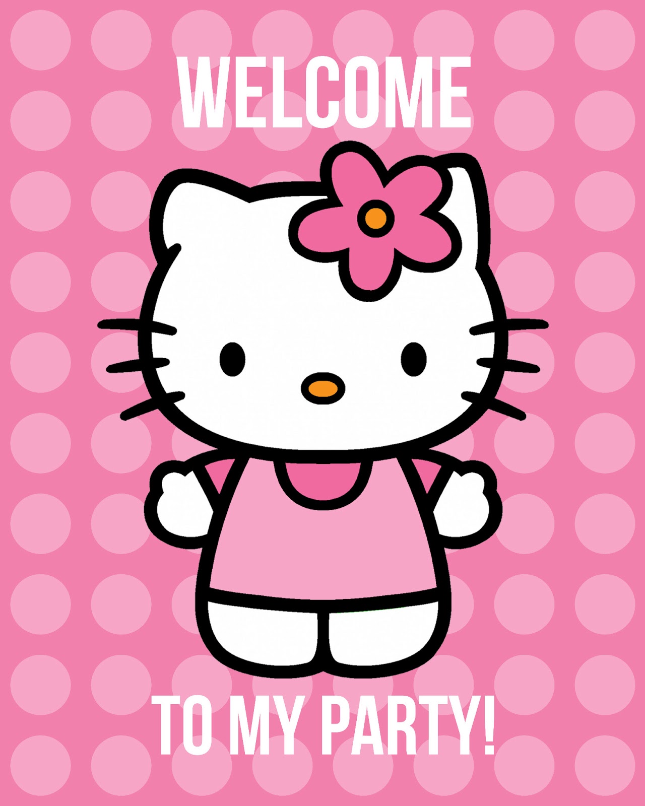 All Things Simple Simple Celebrations Hello Kitty Party Printables