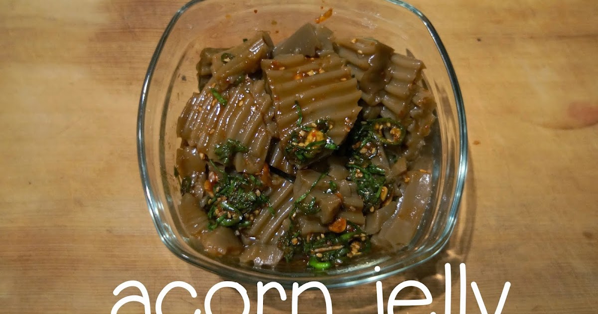 Acorn Jelly Dotori Mook (도토리묵)