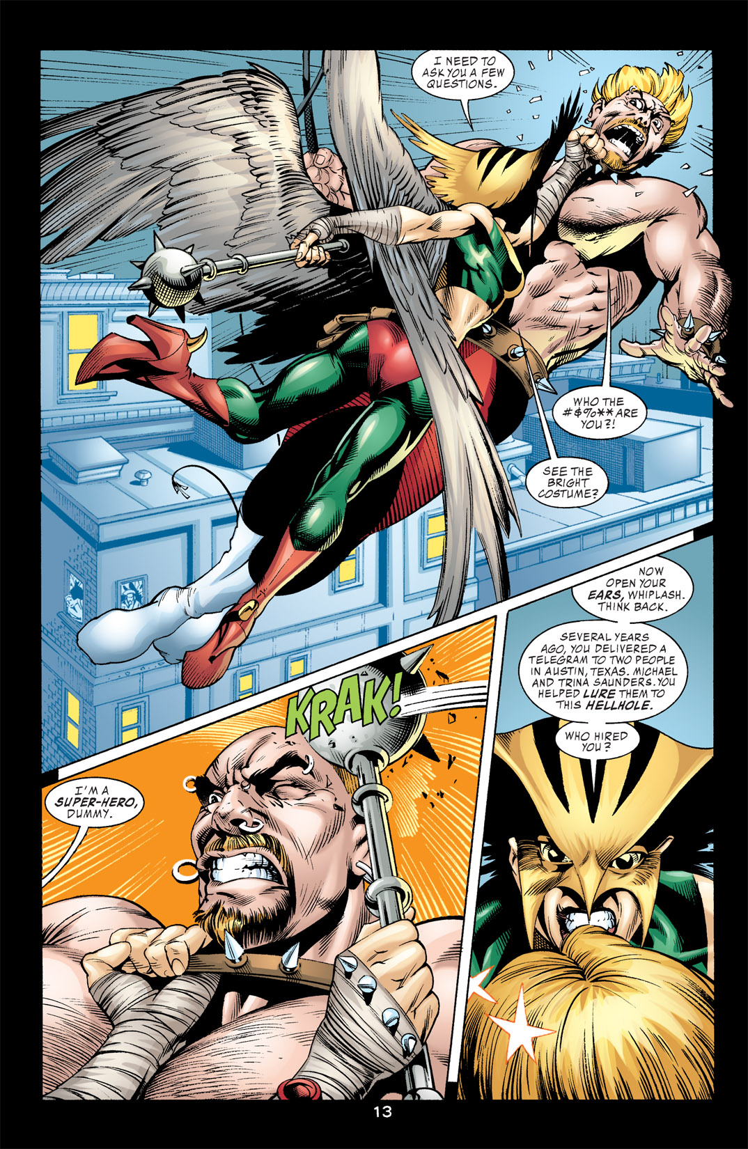 Hawkman (2002) Issue #8 #8 - English 14