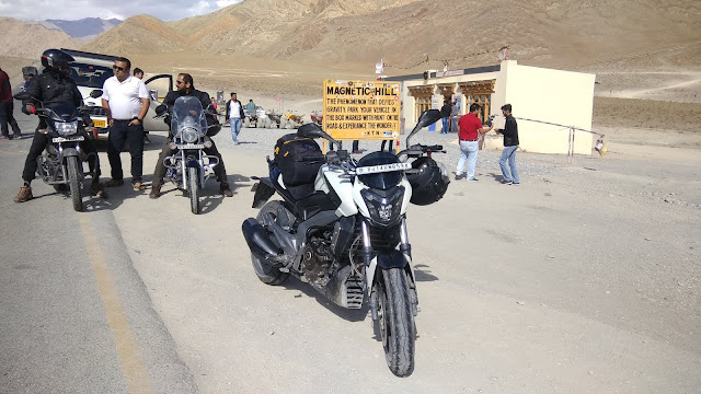 Leh Ladakh Bike Trip, Leh, Magnetic Hill