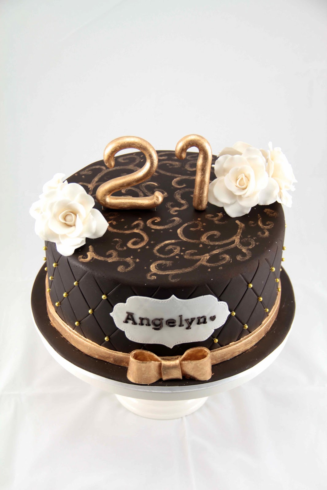 Bakerz Dad Gold and (Not) Black Cake