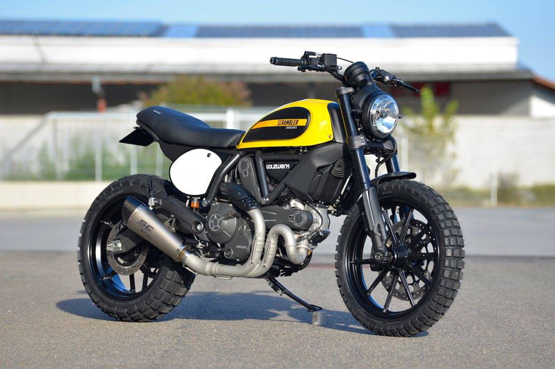 Ducati Scrambler Sitzbank Motorrad Bild Ideen