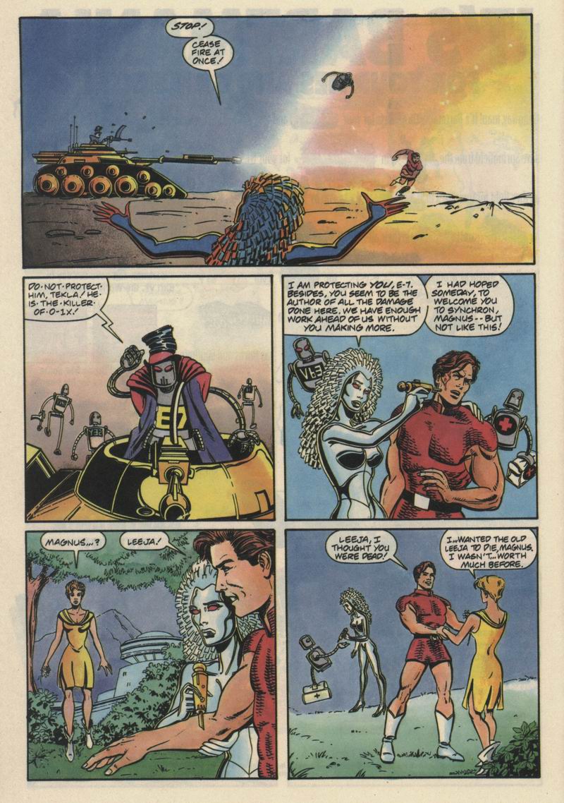 Read online Magnus Robot Fighter (1991) comic -  Issue #9 - 19