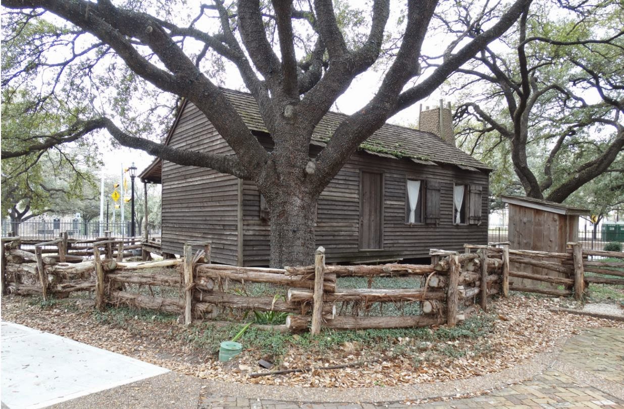 Houston in Pics Sam Houston Park in Downtown Houston with Early Housto