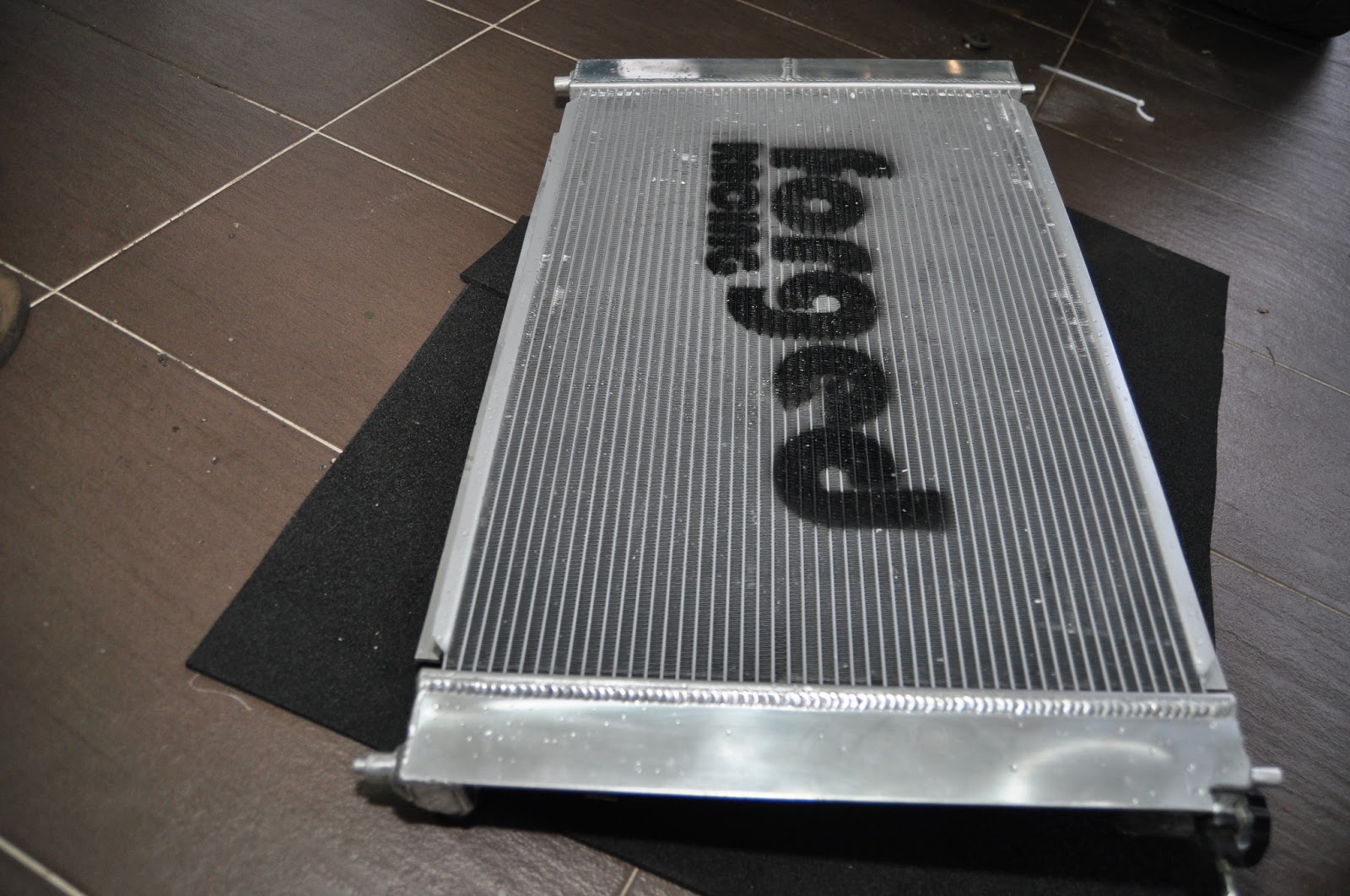 4G93T Dual pass custom Radiator
