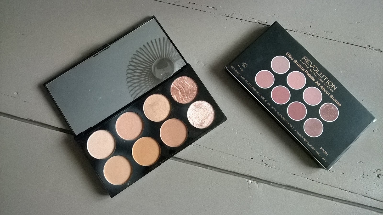 Cosmépolite MAKEUP REVOLUTION LA PALETTE ALL ABOUT BRONZE